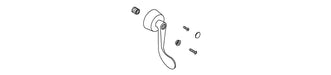 KOHLER K-1000437-CP Handle Kit