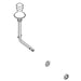 KOHLER K-1000833 Trip Lever Assembly Kit