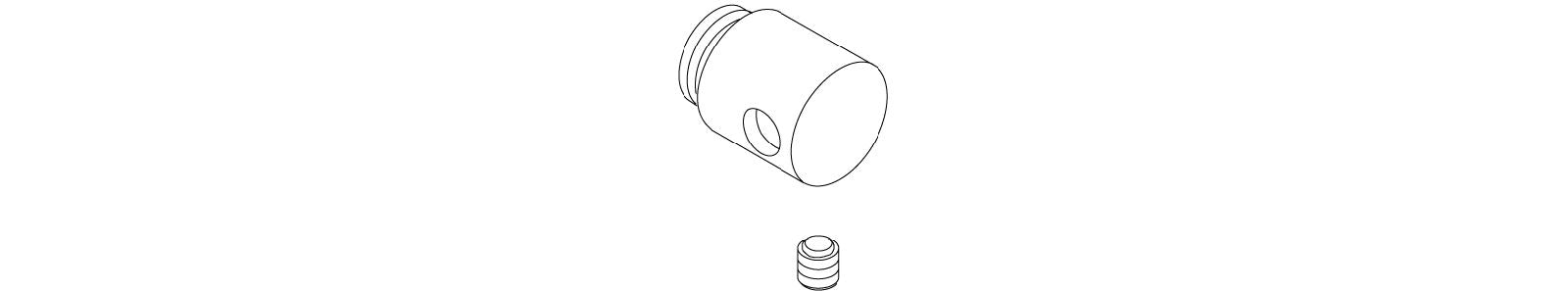 KOHLER K-1003851-CP Cyl Head Kit, Right