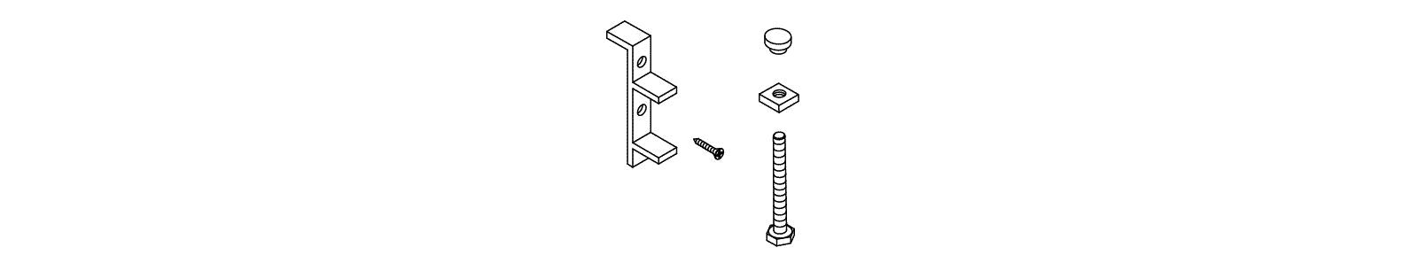 KOHLER K-1005561 Hardware Kit