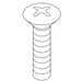 KOHLER K-1008205 Screw, 8-32 X .625, Countersunk