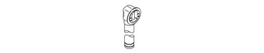 KOHLER K-1009707 Elbow & Tube Sa, Overflow, 1.5"