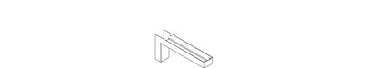KOHLER K-1009981 Cover, Bracket, Left