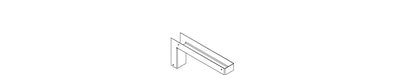 KOHLER K-1009983 Cover, Bracket, Right