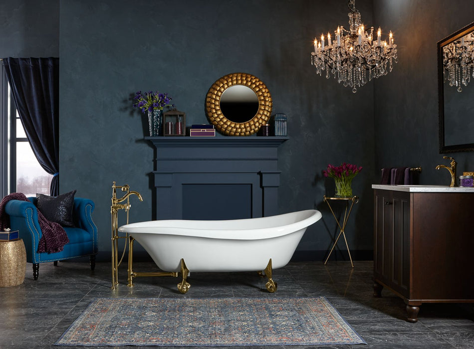 KOHLER K-100 Birthday Bath 72" x 37-1/2" Freestanding Bath