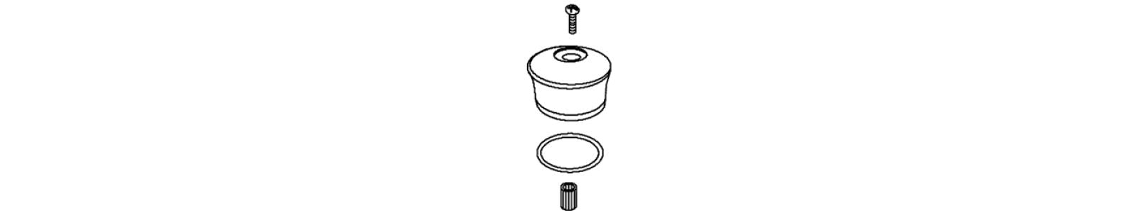 KOHLER K-1010744 Acrylic Handle Kit