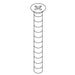 KOHLER K-1012873 Screw, 8-32 X 1.750, Countersunk