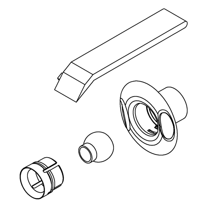 KOHLER K-1015255 Jet Trim Kit