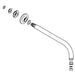 KOHLER K-1015783 9" Spout & Hardware Sub-Assembly