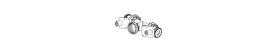 KOHLER K-1019733 Bfly Valve Sub-Assembly, 1188/89