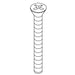 KOHLER K-1021513 Screw, #8-32 X 1.625