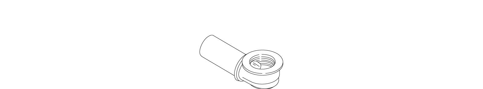 KOHLER K-1023779 Elbow & Tube Sa,Drain,1.5"