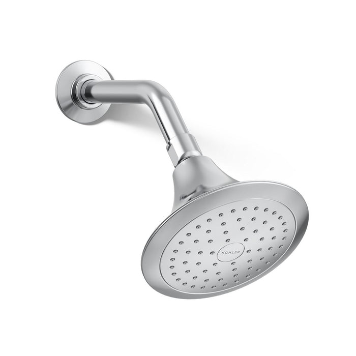 KOHLER K-10282-AK Forté Single-function showerhead, 2.5 gpm, polished chrome - view 4