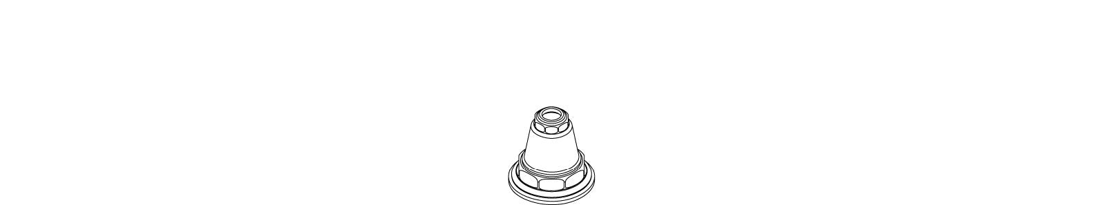 KOHLER K-1030990 Bonnet, Deck Mount Bath