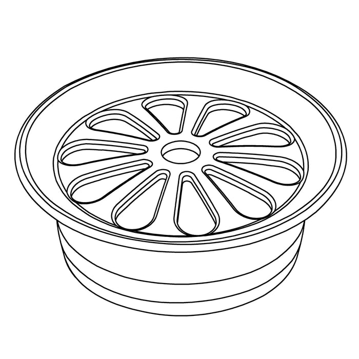 KOHLER K-1032256 Trim Ring, Grid Drain