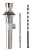 KOHLER K-1035350 Premier Drain With Overflow