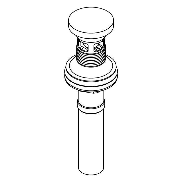 KOHLER K-1035625 Clicker Drain With Overflow