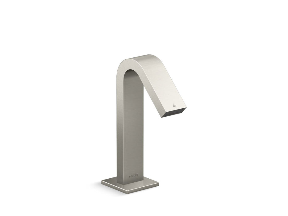 KOHLER K-103L77-SANL Loure Touchless faucet with Kinesis sensor technology and temperature mixer, AC-powered