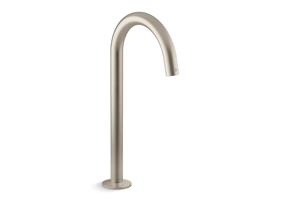 KOHLER K-103MT96-SANA Components Touchless single-hole lavatory faucet with Kinesis sensor technology, Tube design, 0.5 
