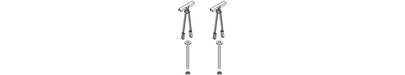 KOHLER K-1041816 Hollow Wall Hardware Kit