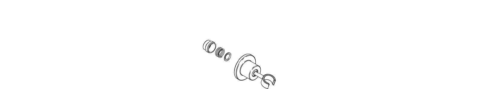 KOHLER K-1045298 Wall Mount Handshower Holder