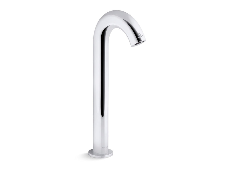 KOHLER K-104B87-SANA Oblo Touchless faucet with Kinesis sensor technology and temperature mixer, DC-powered