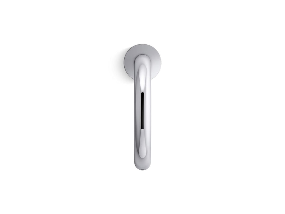 KOHLER K-104MT76-SANA Components Touchless lavatory faucet with Kinesis sensor technology, Tube design, DC-powered, 0.5 