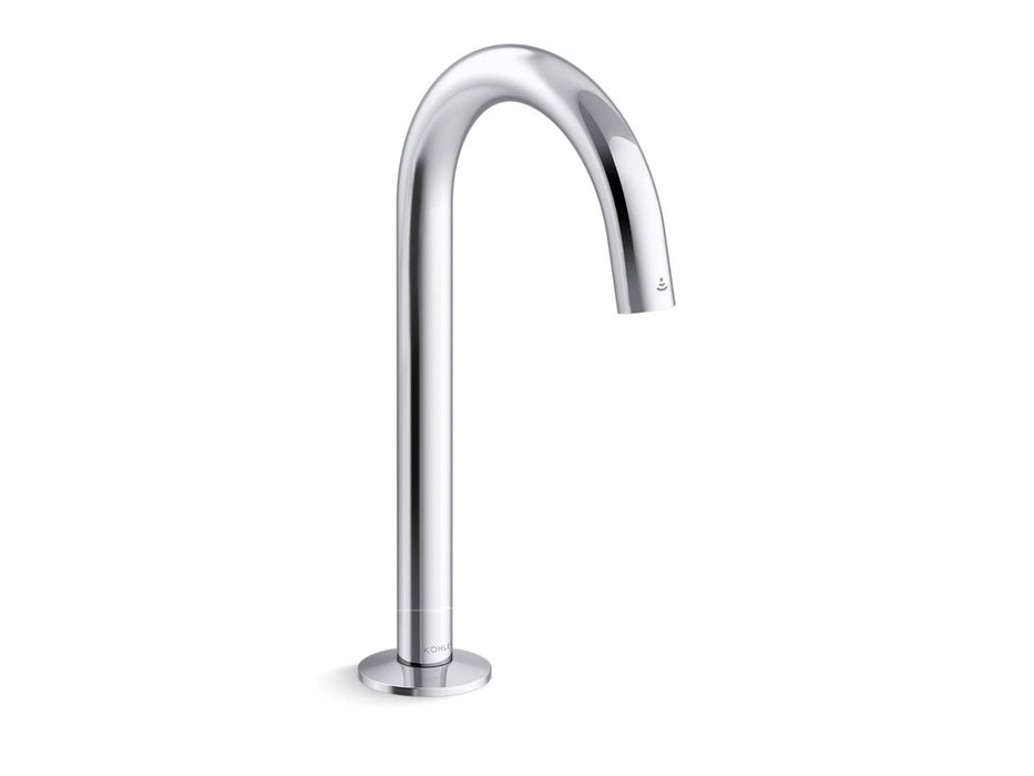 KOHLER K-104MT86-SANA Components Touchless lavatory faucet with Kinesis sensor technology, Tube design, DC-powered, 0.5 