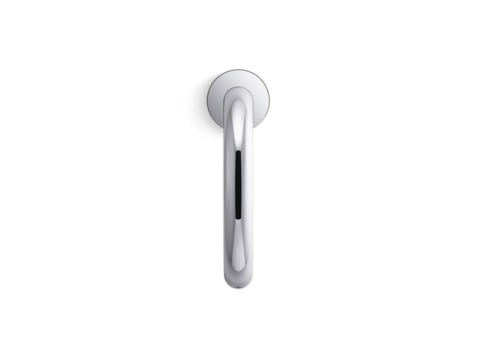 KOHLER K-104MT86-SANA Components Touchless lavatory faucet with Kinesis sensor technology, Tube design, DC-powered, 0.5 