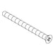 KOHLER K-1050807 Screw, 10-24 X 2.50, Countersunk