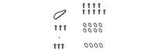 KOHLER K-1052079 Seal Screw Kit