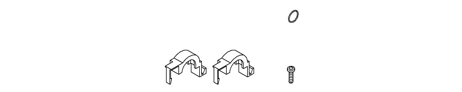 KOHLER K-1052084 Internal Saddle Clamp Kit