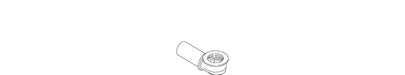 KOHLER K-1052380 Elbow & Tube Sa, Drain, 1.5"