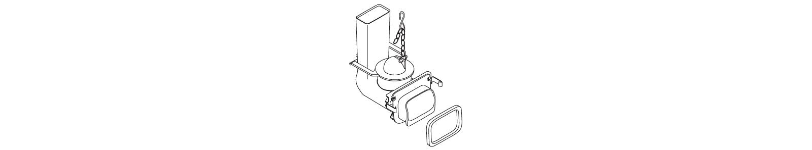 KOHLER K-1058776 Flush Valve Service Kit
