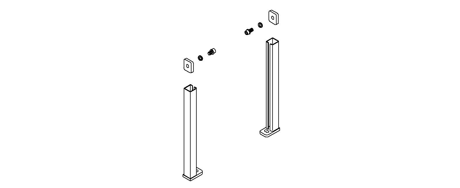 KOHLER K-1059195 Leg Assembly