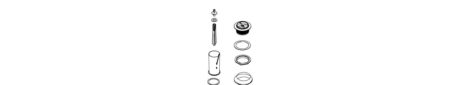 KOHLER K-1059288 Canister Valve Assembly Kit