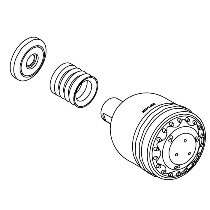 KOHLER K-1063062-BN Assembly, Invigorating Bodyspray
