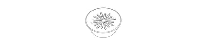 KOHLER K-1065326-BGD Trim Ring, Grid Drain