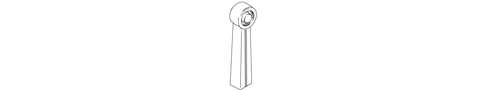 KOHLER K-1066100-A-CP Handle, Bath Lever, Pure