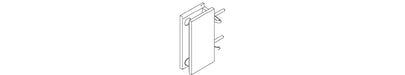 KOHLER K-1067115-BV Wall Bracket Service Kit - Bl, Tr