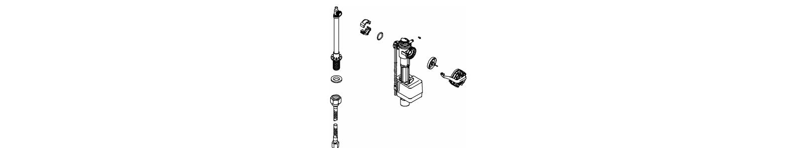 KOHLER K-1068037 Fill Valve Assembly
