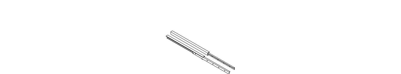 KOHLER K-1068510 Drawer Slide, Pair