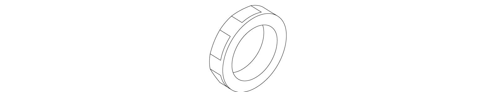 KOHLER K-1068962 Lock Nut, Nln, 1/2" NPT