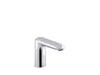 Kohler K-106K37-SANA Kumin Touchless faucet with Kinesis sensor technology and temperature mixer, Hybrid-powered