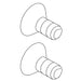 KOHLER K-1071848-KB Screw, #4-40 X .25, Countersunk