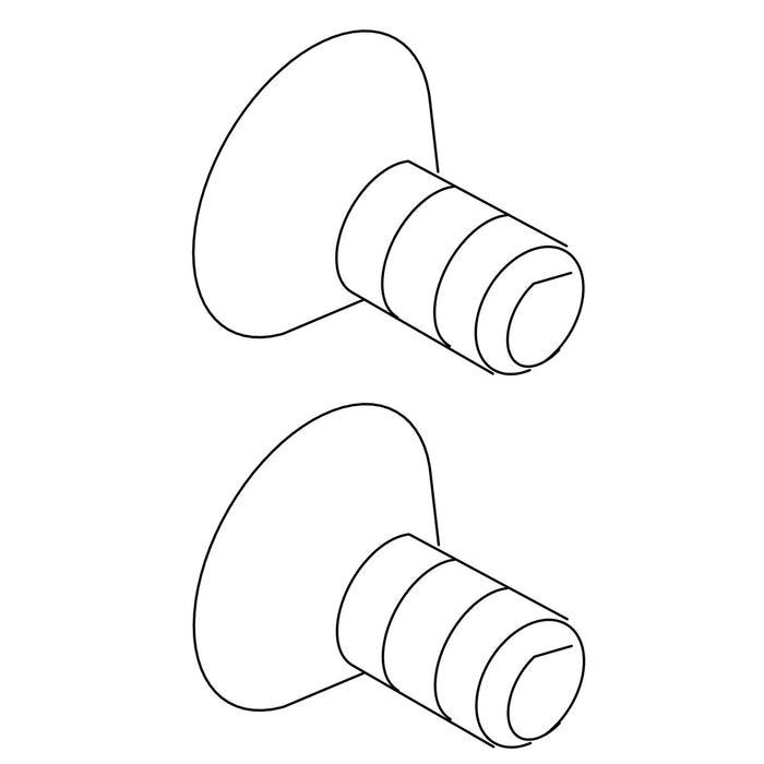 KOHLER K-1071848-KB Screw, #4-40 X .25, Countersunk