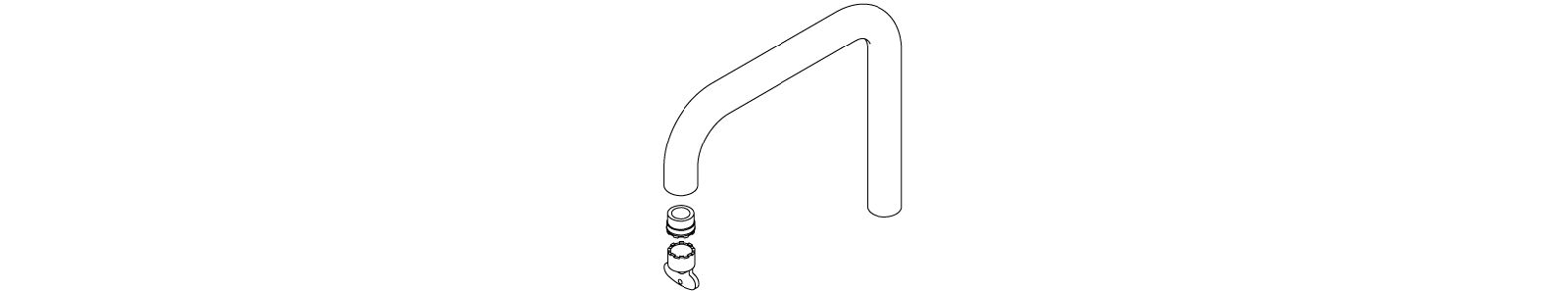 KOHLER K-1074276-VS Spout Kit