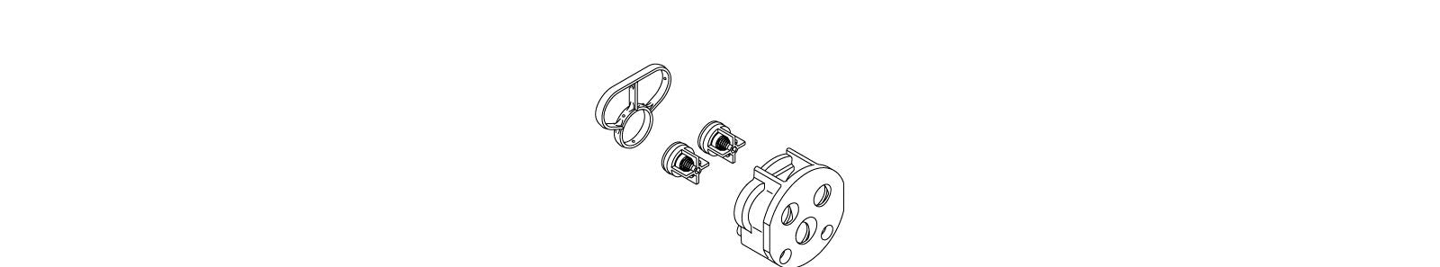 KOHLER K-1074397 Spacer/check Valve Kit