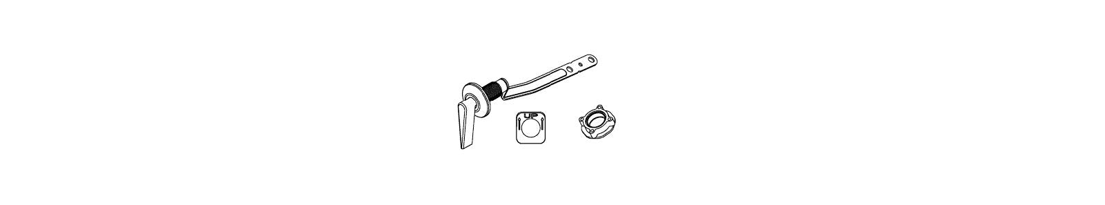 KOHLER K-1080378-CP Trip Lever Kit