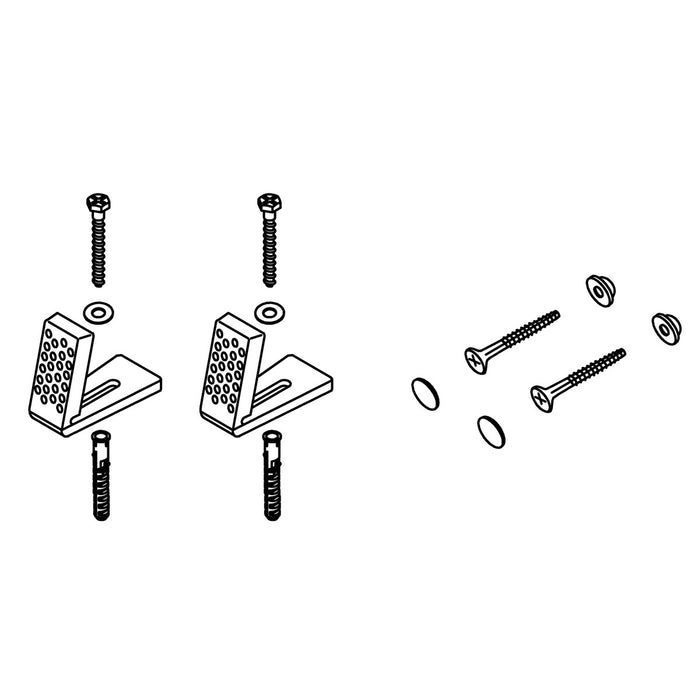 KOHLER K-1081365-0 Floor Mounting Kit Assembly